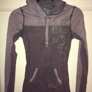 Guess top with hoodie
